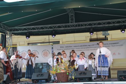 Fragment występu zespołu "Mała Wisła"